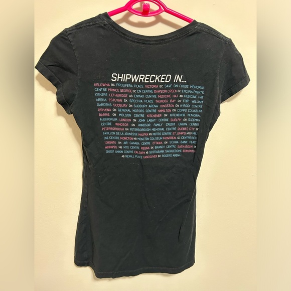 Womens HEDLEY shipwreckwd tour shirt size small - Picture 2 of 2